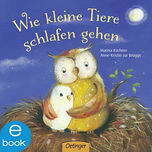 Wie kleine Tiere schlafen gehen
